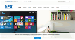 Desktop Screenshot of npgtech.com